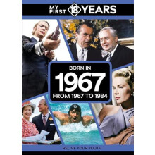 My First 18 Years Born in 1967 by TDM Publishing Hardcover Book