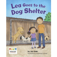 Lea Goes to the Dog Shelter by Jay Dale Paperback Book