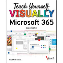 Teach Yourself VISUALLY Microsoft 365 by Paul McFedries Paperback Book