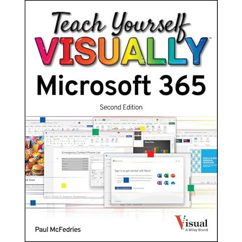 Teach Yourself VISUALLY Microsoft 365 by Paul McFedries Paperback Book