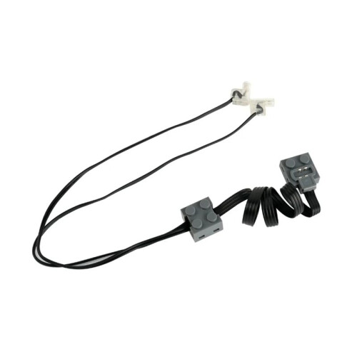 2 Peças MOC Power Functions Peças LED Light Link  Cable 8870 Compatível com Legoeds  8869 Car Train Light 1