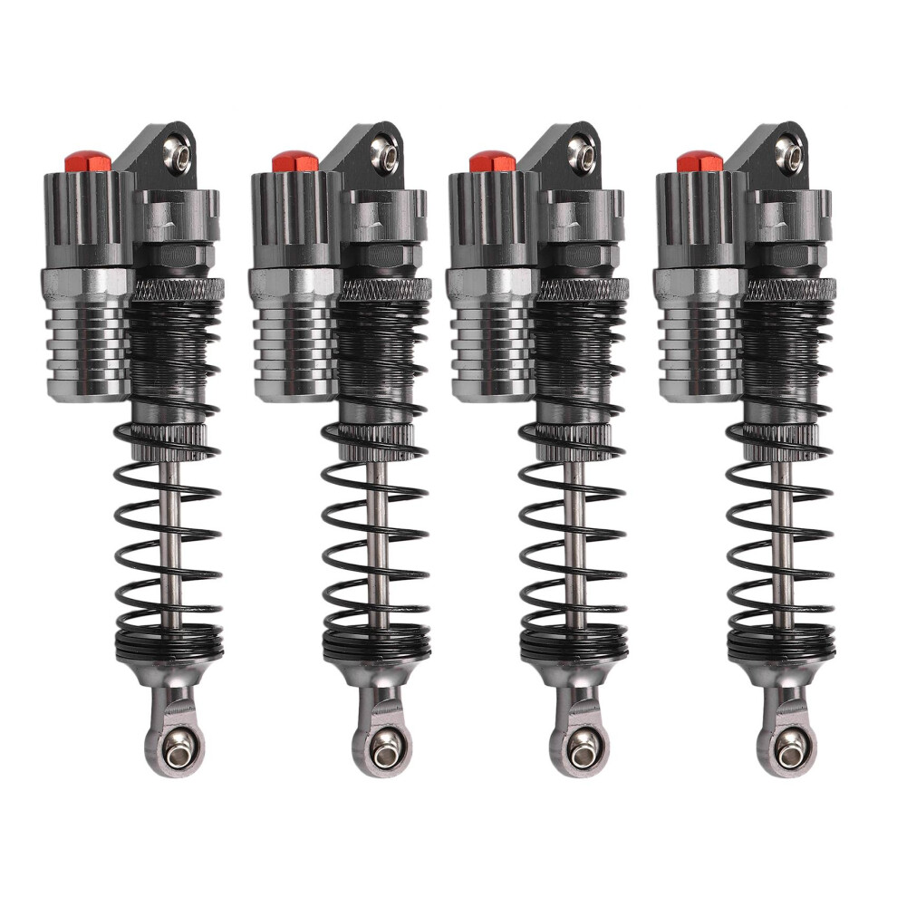 4Pcs Aluminium Alloy 90Mm Absorber Shocks For 1/10 Scale Rc Rock Crawlers Axial Scx10 D90 Truck 6032022716052