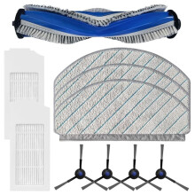 For Deebot N20/N20 /N20 Pro Robot Vacuum Replacement Parts Main Side Brush HEPA Filter Mop Cloth
