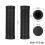 Double Rubber Handlebars, Non-Slip Ergonomic Handlebars, Comfortable Scooter Handlebar Cover Accessories Black 7