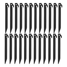 24 Pieces Plastic Inflatable Stakes 8.8 Inch Yard Stakes Stakes Anchoring Stakes Garden Decoration
