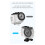 Transparent Waterproof Case for  GO Ultra Action Camera 60m Diving Protective Case Accessories Kit 5