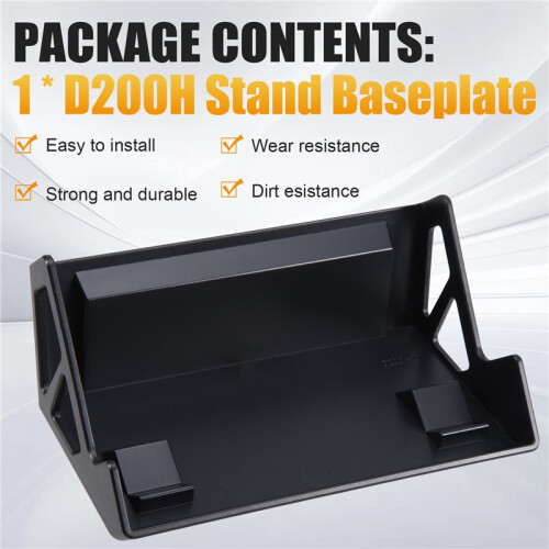 D200H Stand Baseplate for Live Streaming Controller for 13 LCD Keys Essential Accessories for Enhanced Streaming Setup 1