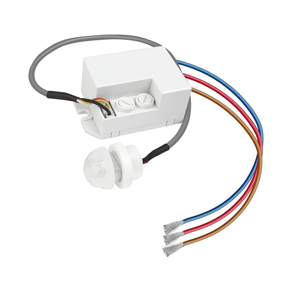 120 Degree Pir Motion Sensor With Infrared Body Detection For Ceiling Occupancy For Bathroom And Hallway 4713713380159