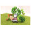 Artificial Turf DIY  Simulation Flocking Turf Moss Micro-Landscape Plant Landscaping 15x15cm 4