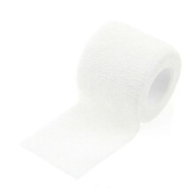 Sport Self Adhesive Elastic Bandage Wrap Tape for Knee Support Pads Finger Ankle Shoulder 5cm X 4.5M White