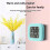 Face Electronic Thermometer Home Office LCD Thermometer Double Sided Tape 7