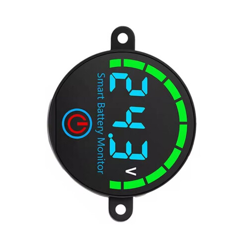 LED Battery Level Indicator Digital Voltmeter with Screw Hole Voltage Charge Tester Lithium Battery Capacity Board 1