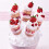 40Pcs Food Pusher Round Shaped Push-Pops Cake Cup with Lid Cake Push Pops Containers Cakepop Round Plastic Container 8