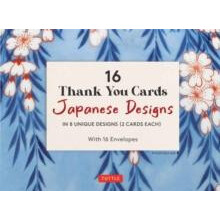 16 Thank You Cards Japanese Designs Other Book