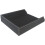 PU Leather Collection Letter Tray, Document Desk Organizer,Stackable Office File Document Tray Holder (Black) 4