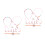 2Sets Schmuckset Uhr Armband Haarschmuck Pink 7