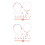 2Sets Schmuckset Uhr Armband Haarschmuck Pink 4