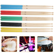 25Paare Holz 7A Drumsticks Ahorn Drumsticks Multicolor Drum Zubehör