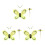 3Sets Kinder Bienen- Kostüm Set Mit Kopfband, Bunt & 5