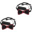 2Stk LED Fliege Kunststoff Kupferdraht Party Accessoire 5