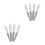 8Stk Leichte Darts Stems Für Stabile - , Transparent 4