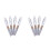 8Stk Leichte Darts Stems Für Stabile - , Transparent 10