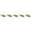 5Stk Messing Hundeskulptur Golden Desktop Figuren 11