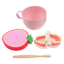 3Pièces Ensemble Montessori Dents Jouets Enfants Plastique