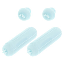 6Stk Nagelstempel Set Silikon Sky-Blue Nail Art Stifte Für DIY Salon