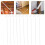 150Ensembles Tubes De Mastic Plastique Transparent Flexible Pour Spray 11
