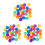 75Pcs Assorted Eva Sponge Play Balls for Use 8