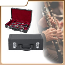 Clarinet Portable Case Hand Carrying Hard Box Clarinet Storage Bag Waterproof Sturdy Shell Woodwind Accessories