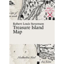 Robert Louis Stevenson Treasure Island Map by Thelander Martin Master