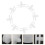 200Sets White Plastic Doll Joint Connectors for DIY Doll Making Crafts 11