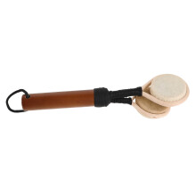 Ethnische Doppel-Trommel Maracas Aus Holz Bunt Für Zuhause