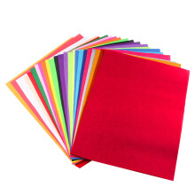 120Pièces Tranches De Feutrine Colorée Non Tissée Pour Déco