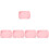 5Stk Silikon Matte Rosa Für Und DIY Bastelprojekte 7