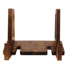 2Stk Holz Buchhalter, Praktischer Küchen Rezeptbuchständer