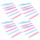 180Pcs Comfortable Grip Plastic Tweezers for Crafting Nail Use 1