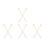 4Paare Multicolor Holz Mallets Für Percussion Instrumente Kinder 8
