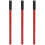 3Stk Roter Hydraulik Wagenhebergriff Aus Stahl, Robust Langlebig 5