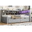 3ft Single Daybed with Two Storage Drawers and Beside Storage 2