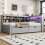 3ft Single Daybed with Two Storage Drawers and Beside Storage 7