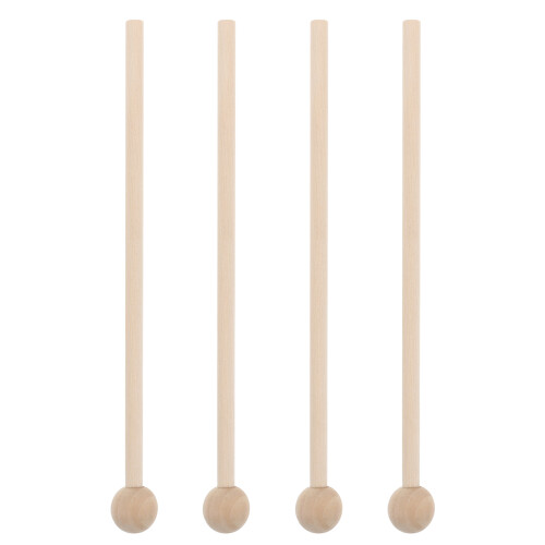 8Paare Dauerhafte Beige Drumsticks Aus Für Profi 2