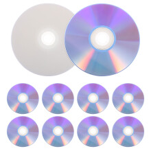 20Stk Cd Dvd-R Rohlinge Blank Plastik Mehrfarbig Speicher Büro