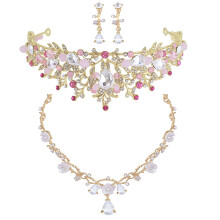 5Sets Krone Und Schmuck Set Aus Metall Mit Und Ohrclips