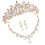 5Sets Krone Und Schmuck Set Aus Metall Mit Und Ohrclips 3