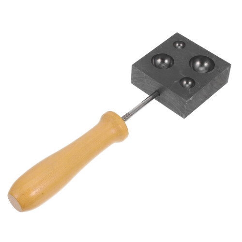 3Stk Graphit Gießformsatz Für Metallkunst Schwarz Holzbranding Iron 1