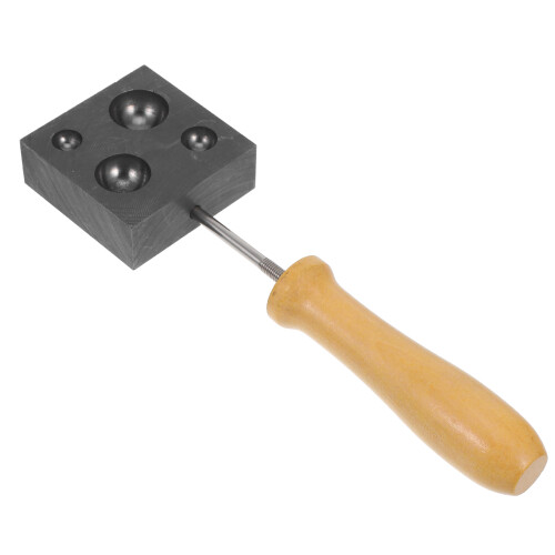 3Stk Graphit Gießformsatz Für Metallkunst Schwarz Holzbranding Iron 2
