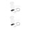 2Sets Durable Grey Hearing Amplifier Holder Cord with Anti-Lost Design 4